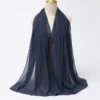 Muslim Chiffon Hijab Scarf Women Long Solid Color Head Wrap For Women Hijabs Scarves Ladies Muslim Veil Jersey Hijabs