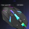 2023 Latest High Quality Ergonomic Design Gaming Mouse Desktop Computer Laptop USB Backlit Mouse Manufacturers Hot Sale