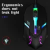 2023 Latest High Quality Ergonomic Design Gaming Mouse Desktop Computer Laptop USB Backlit Mouse Manufacturers Hot Sale