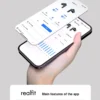 Realfit F3 ANC Active Noice Cancellation Bluetooth Earphones ENC Call HIFI Stereo Superb Bass Wireless Earbuds Sport Gaming
