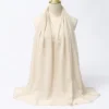 Muslim Chiffon Hijab Scarf Women Long Solid Color Head Wrap For Women Hijabs Scarves Ladies Muslim Veil Jersey Hijabs