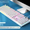 YINDIAO Keyboard Gaming Wired Laptop Desktops PC Computer Office Accessories Low Profile Gamer Keyboards With Numpad