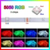 Led USB Strip Light 5M Color Changing 5050 RGB LED Flexible Lights with 24 Keys for Children Gaming Room Home Party TV Backlight
