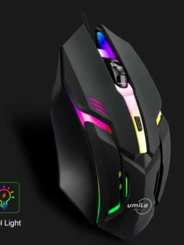 2023 Latest High Quality Ergonomic Design Gaming Mouse Desktop Computer Laptop USB Backlit Mouse Manufacturers Hot Sale