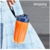 Portable Juicer Cup Smoothie Blender 6 Blade Blender Bottle  Household Fruit Juicer Cup USB Rechargeable Juicer Kitchen Tool