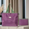 Ultra Lightweight & Compact Grocery Bag - Fold into Pocket, Eco-Friendly Shopping Tote with Zipper