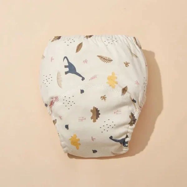 6 Layer Waterproof Reusable Cotton Baby Training Pants Infant Shorts Underwear Cloth Baby Diaper Nappies Panties Nappy Changing