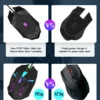 2023 Latest High Quality Ergonomic Design Gaming Mouse Desktop Computer Laptop USB Backlit Mouse Manufacturers Hot Sale
