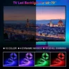 Led USB Strip Light 5M Color Changing 5050 RGB LED Flexible Lights with 24 Keys for Children Gaming Room Home Party TV Backlight
